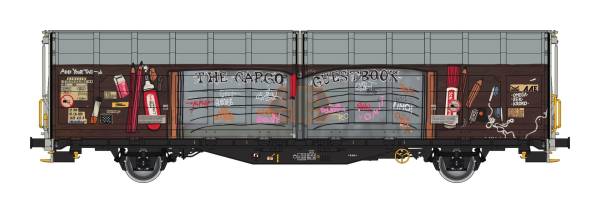 Albert Modell 245066 - Schiebewandwagen Hbbillns, CH-SBB, Graffiti